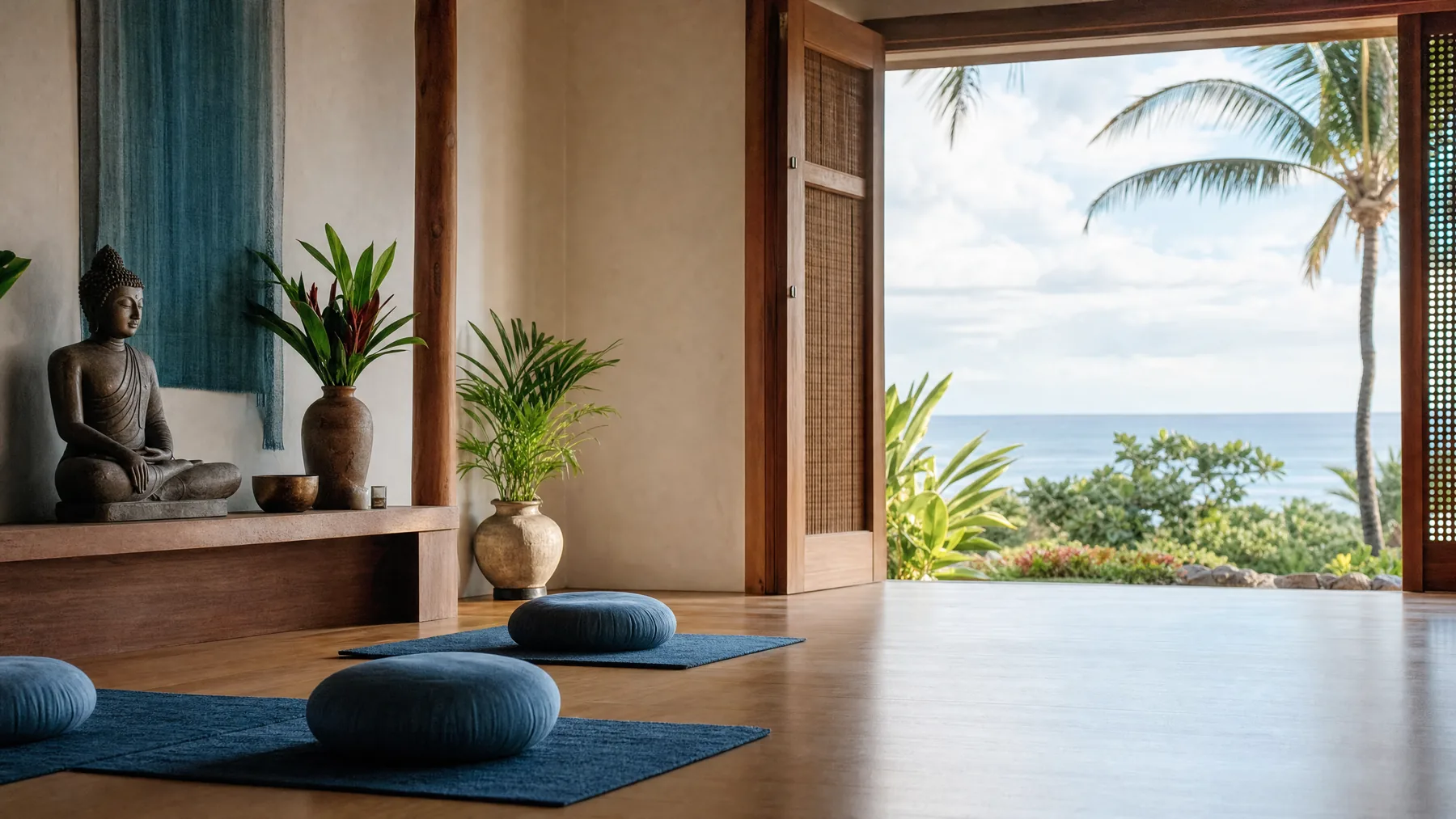 Peaceful hero image for Amitabha Buddhist Society of Hawaii in Hawaii